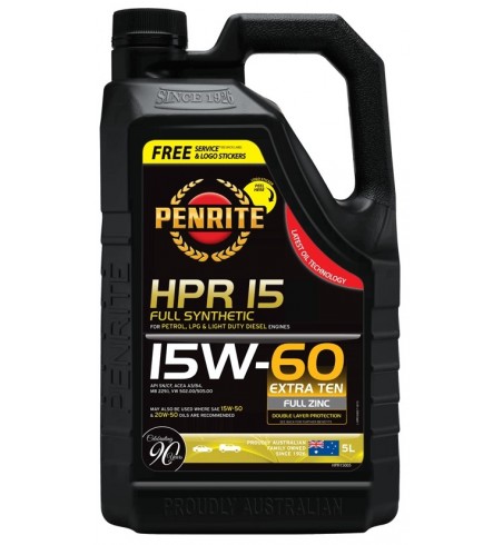 Penrite HPR 5 5W40 full synthetic