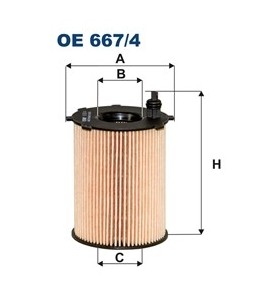 OE 667/4 Filtron filtr oleju