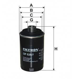OP 526/7 Filtron filtr oleju