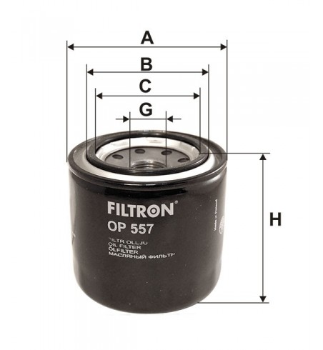 OP 557 Filtron filtr oleju