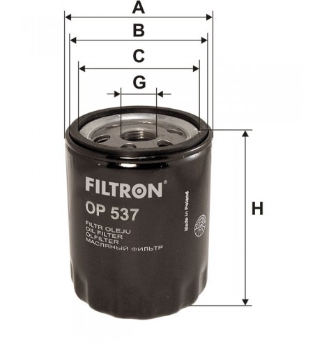 OP 537 Filtron filtr oleju
