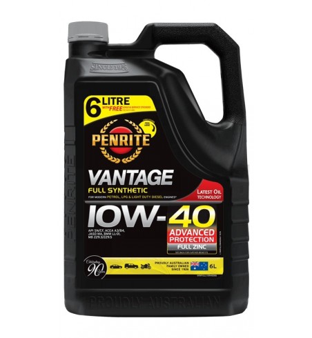 Penrite Vantage 10W40 full synthetic 6L olej syntetyczny