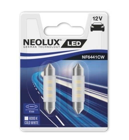 Żarówki LED C5W 41 mm 6000K Neolux