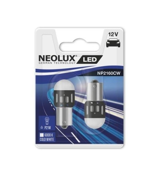Żarówki LED P21W 6000K Neolux 2 szt.