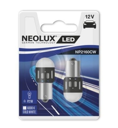 Żarówki LED P21W 6000K Neolux 2 szt.
