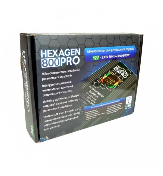 Przetwornica HEX 800 PRO 12 V