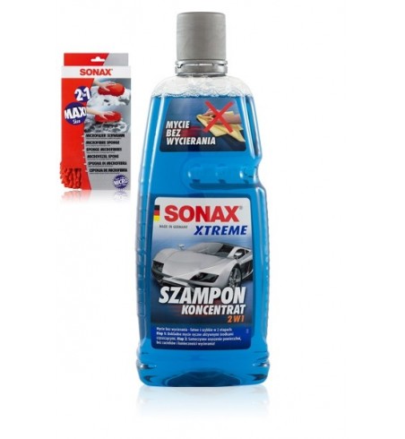 Zestaw do mycia szampon + gąbka Sonax Xtreme