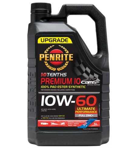Penrite 10W-60 10Tenths Premium 5L