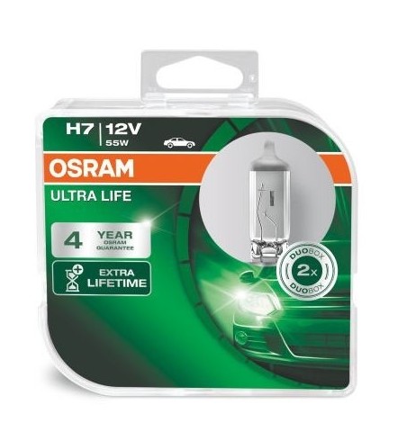 OSRAM Ultra Life H7 - 4 krotnie wyższa żywotność